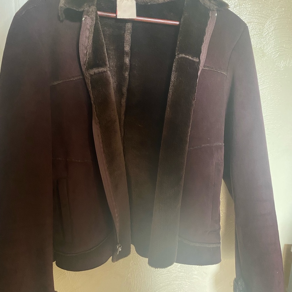 Brown winter jacket